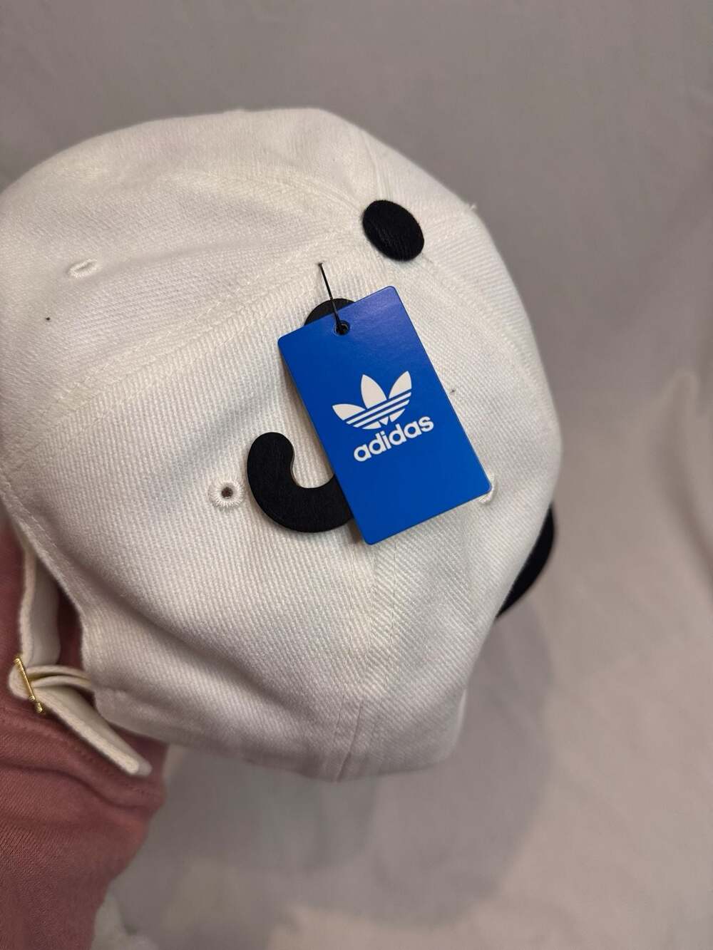 Adidas Originals Masterpiece Strapback Hat White/Black OSFA - Picture 4 of 5